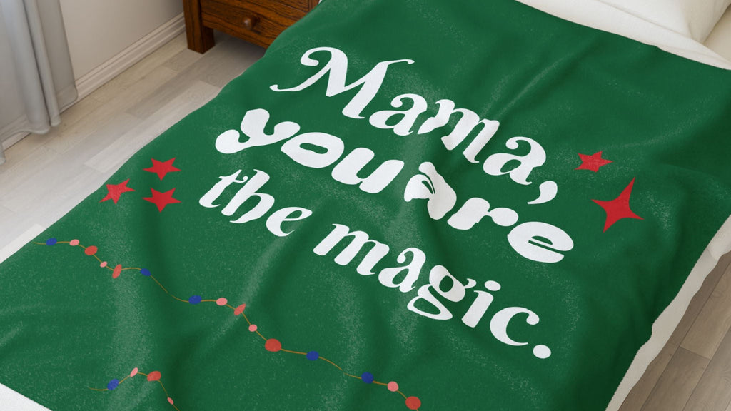 Unique Christmas Blanket Perfect Gift for Mom